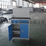 工厂车间挂板工具箱机床工具柜 挂板工具柜现货一抽双开门工具车